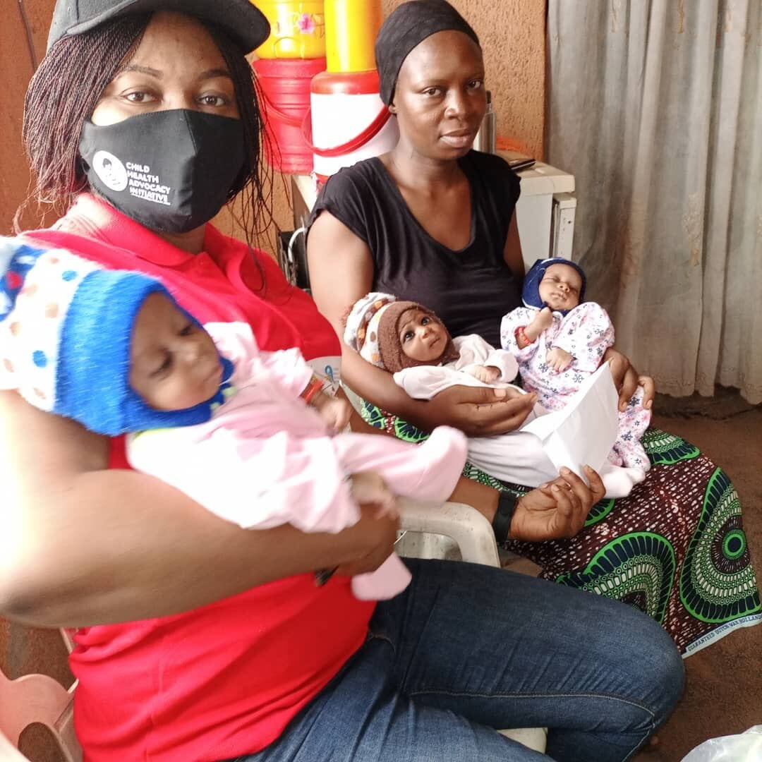 CHAI Donates Baby Supplies to Mother of Triplets in Lagos