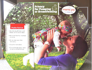 Mamajoy Breastfeeding Suite Deployed in a Church in Lagos to Promote Breastfeeding for Mothers