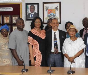 Advocacy Visit to the Hon Commissioner for Health Lagos State