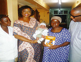 Lola Alonge Distributes Free Copies of Her Second Book Breastfeeding Made Easy